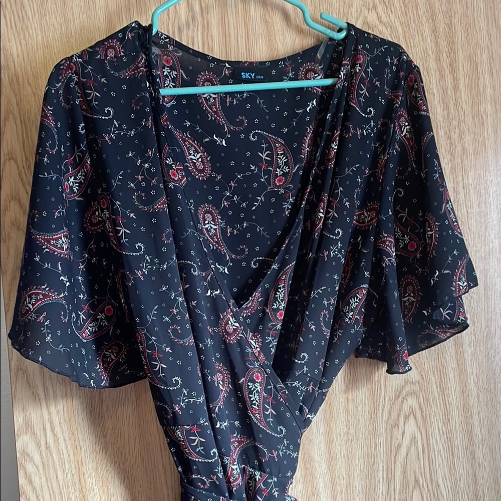 Boho Wrap Dress